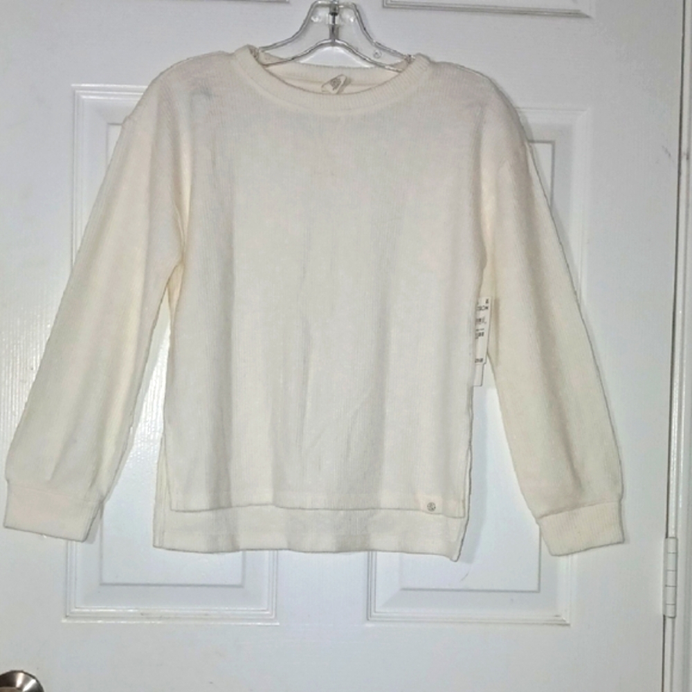 Treasure & Bond Ivory Girls Sweater
